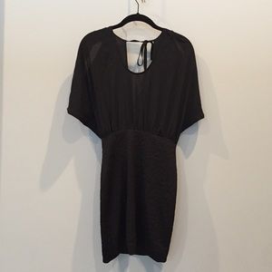 NWT Foreign Exchange Black Cocktail Dress